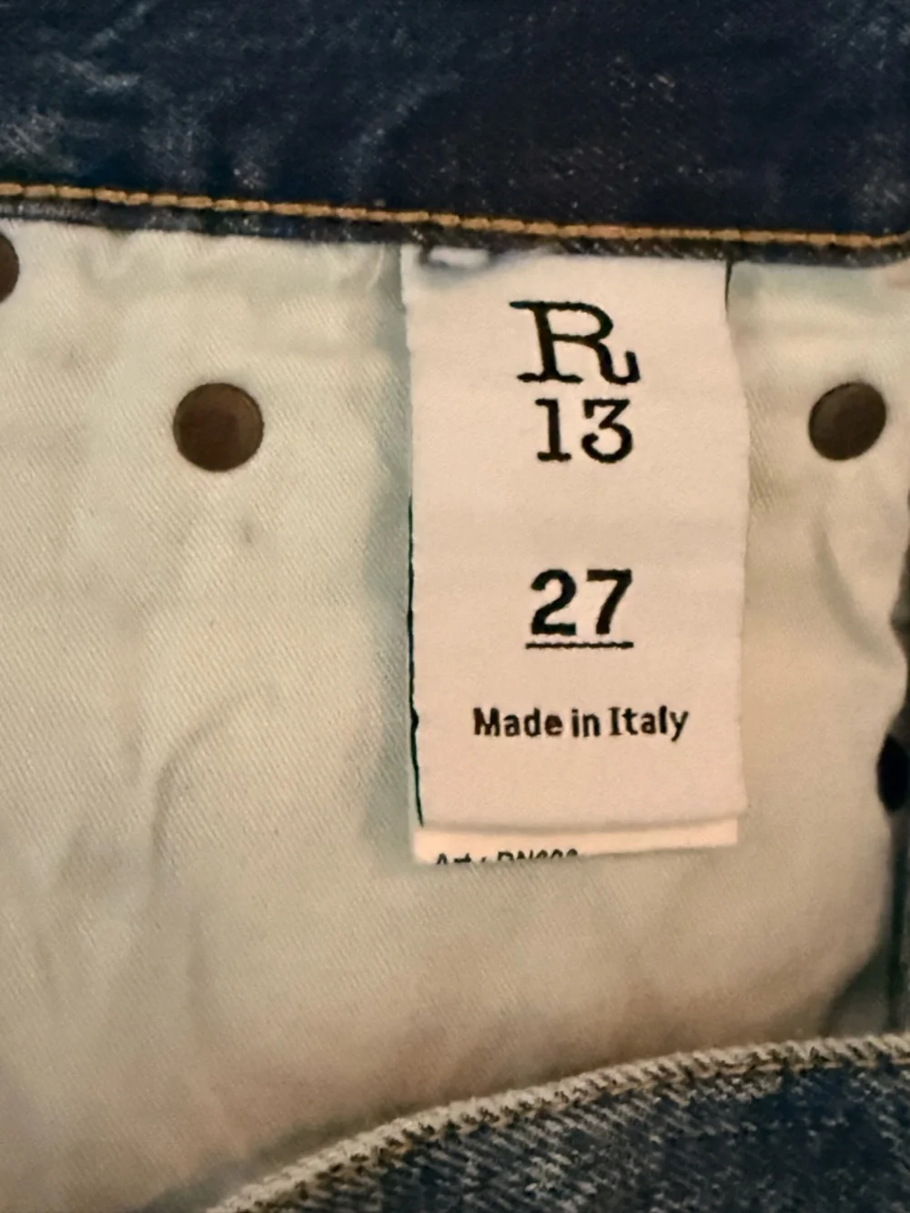 R13 Romeo Jean - Hutton Blue
Size 27 - Picture 7 of 10